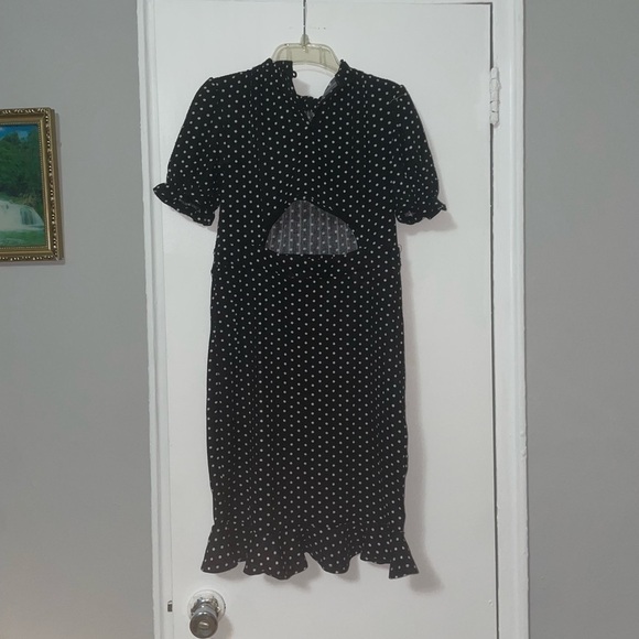 𝅺MONTEAU Polka Dot Dress - Picture 2 of 12